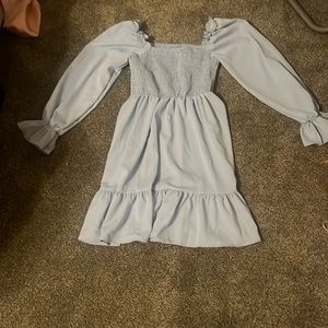 Blue dress from shein
